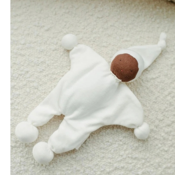 Lot of 3 - UNDER THE NILE 3 organic cotton baby buddies dark skin tone nwt - Picture 13 of 16